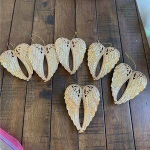 Kurt Adler Gold Angel wings